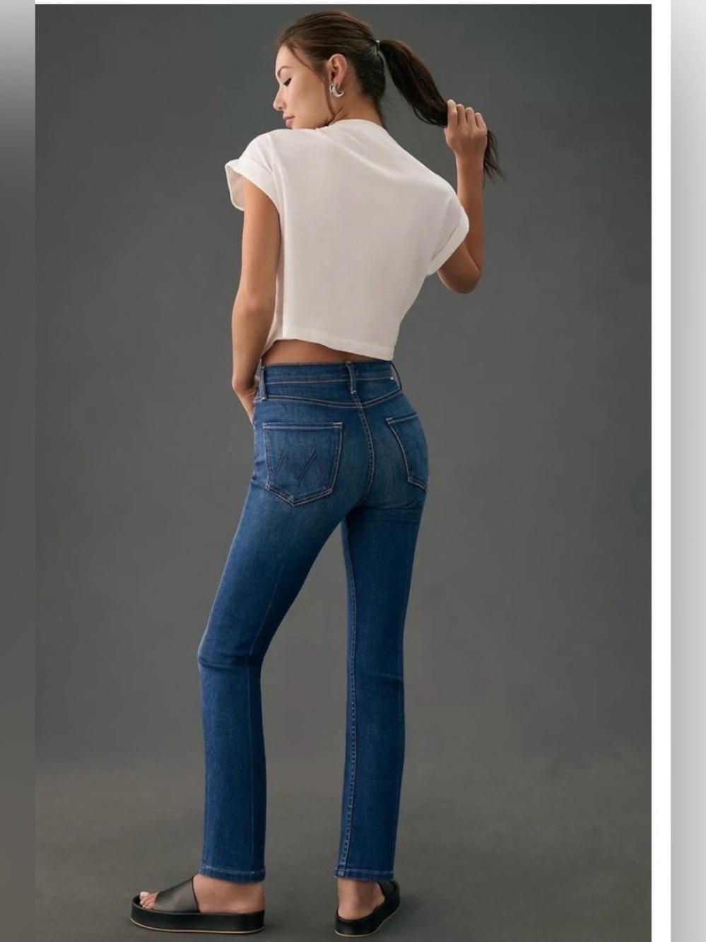 MOTHER • The Pixie Rider Ankle jeans in Taxi!, size 27 - Picture 4 of 13
